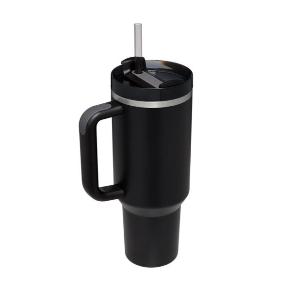40 Oz Tumbler With Handle Straw Insulated, Stainless Steel Spill Proof Vacuum Coffee Cup Tumbler With Lid Tapered Mug Gifts For Valentine Lover Suitable For Car Gym Office Travel - Image 10
